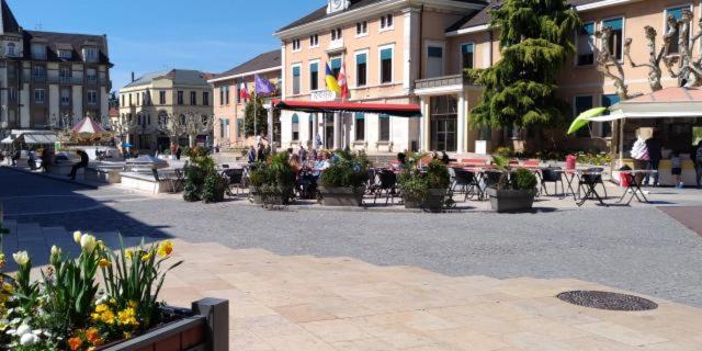 Sobnb- Rue Jura Appartement Au Calme, Neuf Proche Douane Ambilly Exterior photo